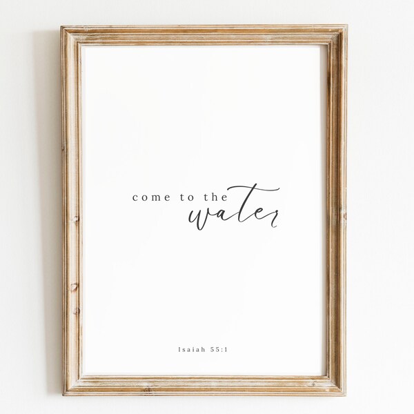 Isaiah 55 - Etsy
