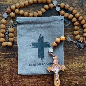 Holy Land Olive Wood Rosary