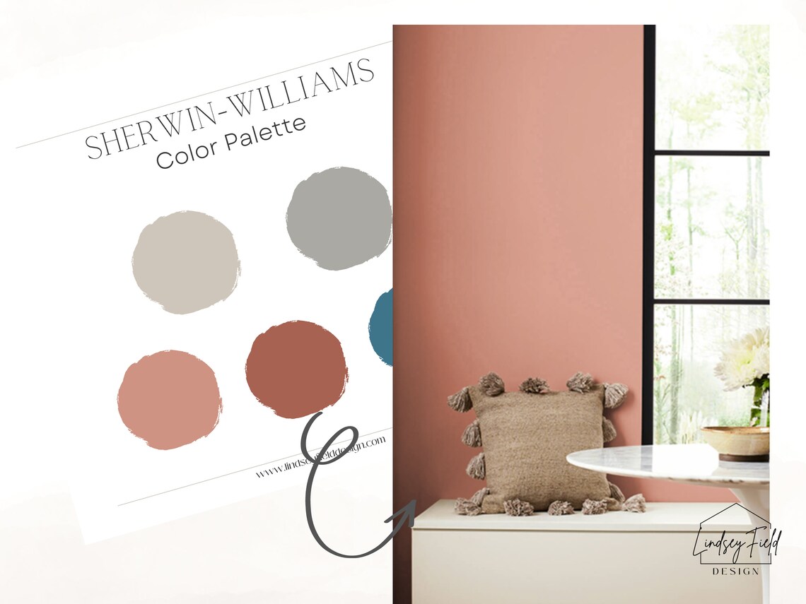 Warm Jewel Tone Paint Color Palette Boho Paint Colors Etsy