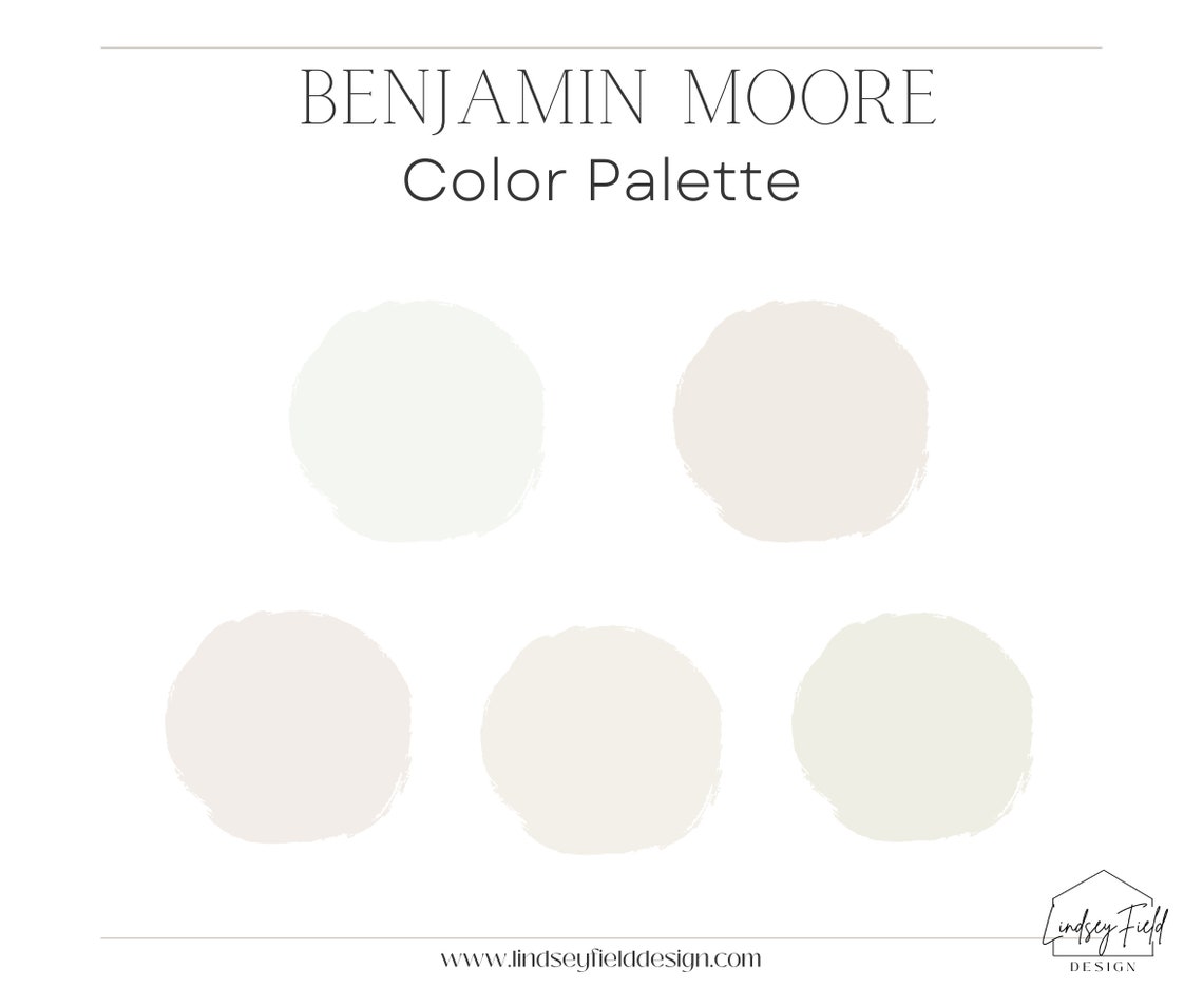 Best White Paint Colors Benjamin Moore Edesign Instant Etsy