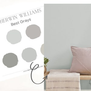 SW Best Gray Paint Colors | Sherwin Williams | Professional Paint Color ...