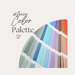 Interior Paint Color Palette Consultation | E-design | Virtual Interior Design Service