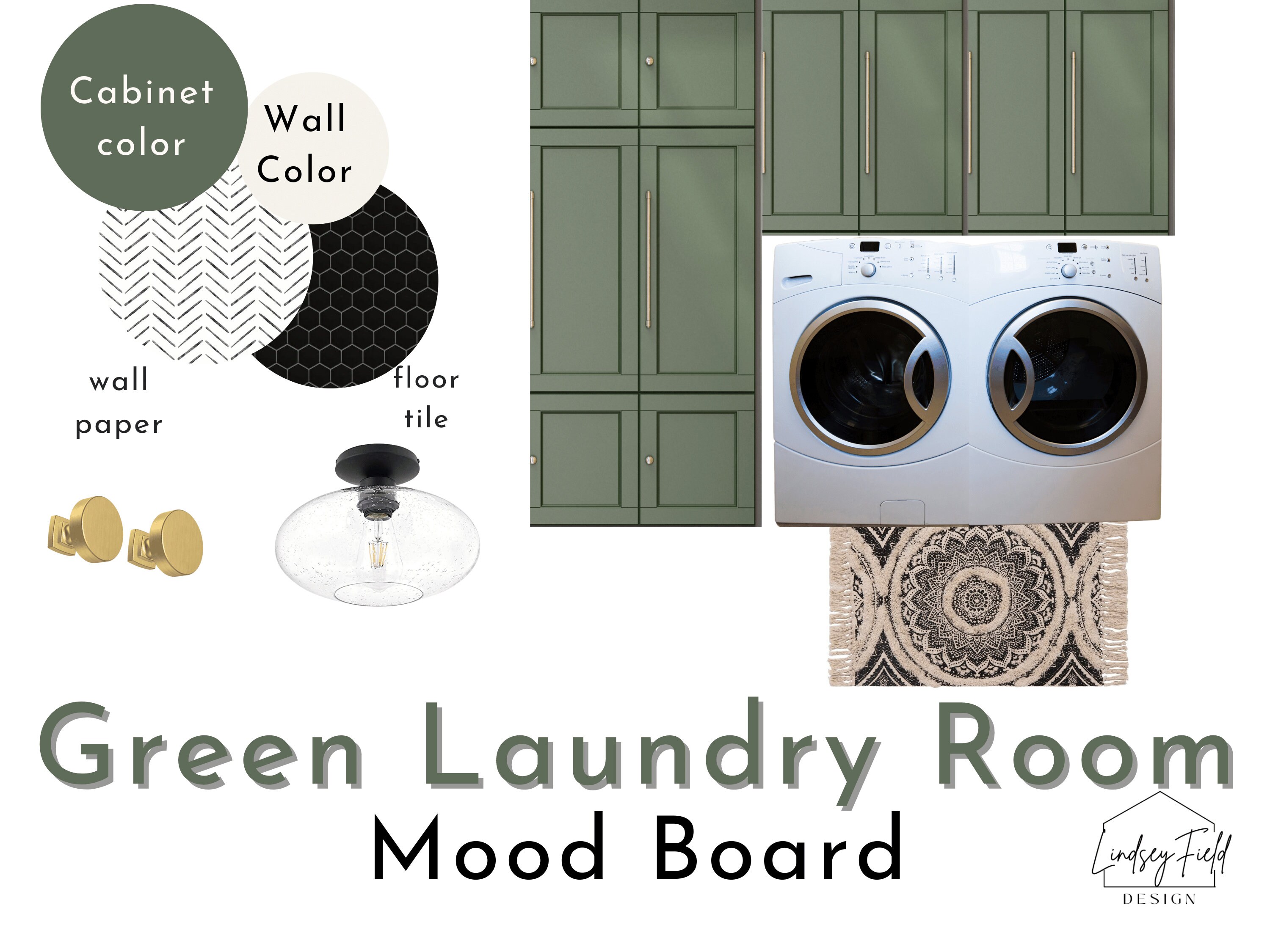 Green Laundry Room Mood Board Farmhouse Industrial Laundry Room Virtual