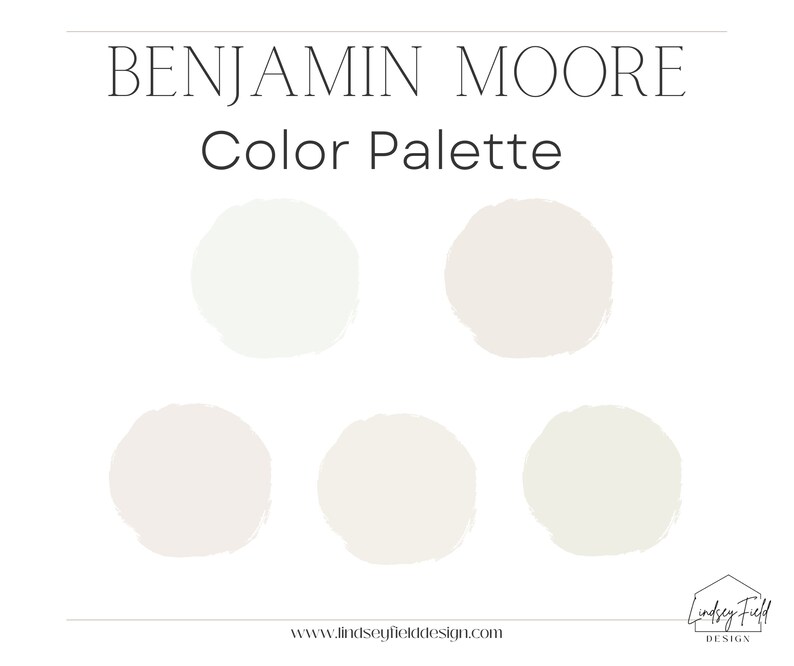 Best White Paint Colors Benjamin Moore Edesign Instant Download Etsy