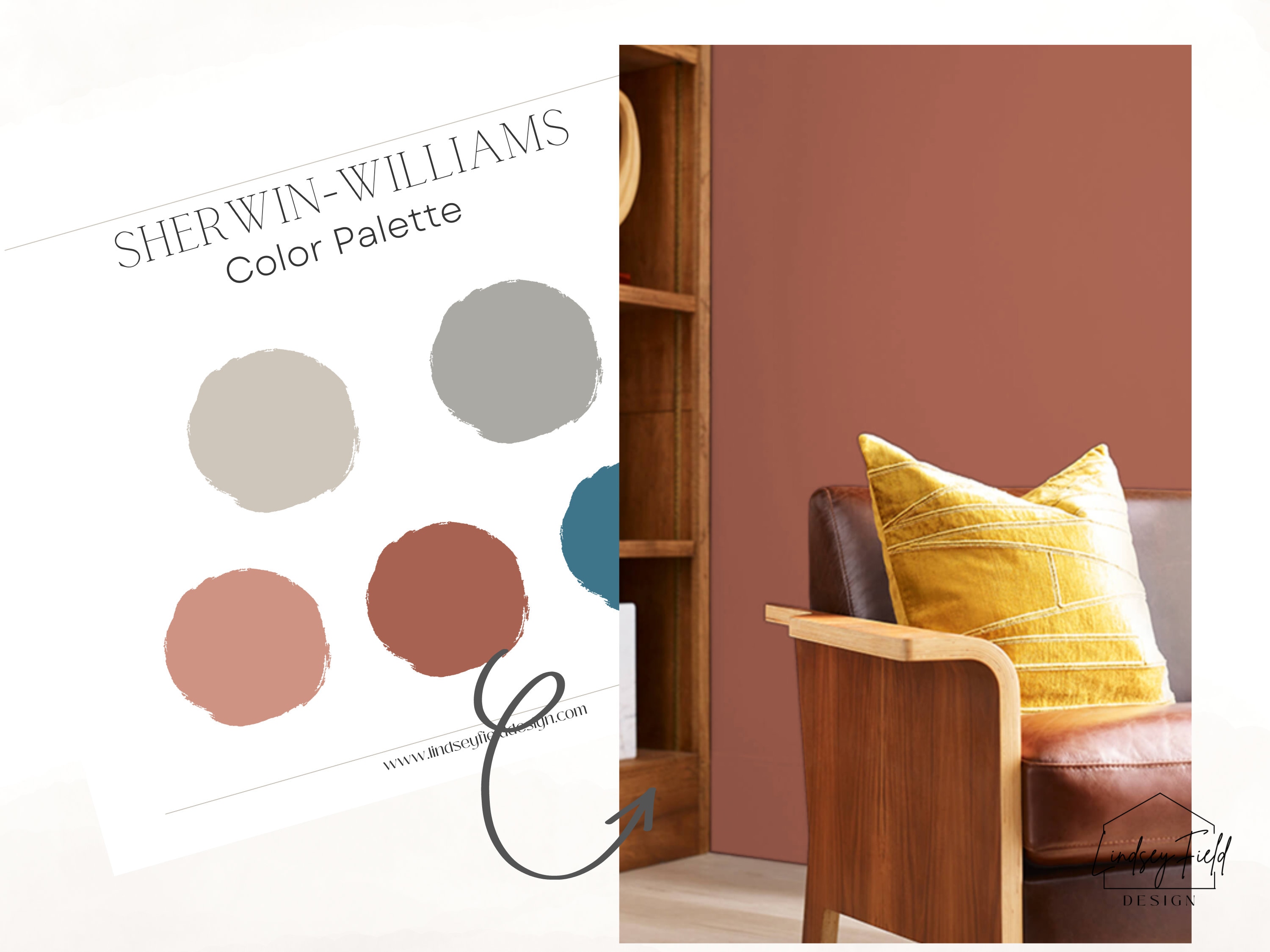 Warm Jewel Tone Paint Color Palette Boho Paint Colors Etsy