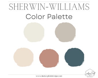 Warm Jewel Tone Paint Color Palette | Boho Paint Colors