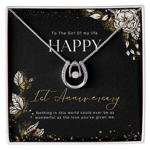 First Anniversary Gift. Gift for girlfriend. Simple Anniversary Gift. Elegant Gift.