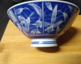 Nabeshima Ware Sometsuke Rice Bowls