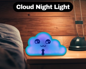 Kawaii Nachtlicht Wolke RGB Farbwechsel