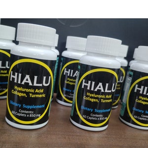 HIALU Acid Collagen Turmeric Curcumin 60 SIXTY x 850 mg same composition as Umary image 6