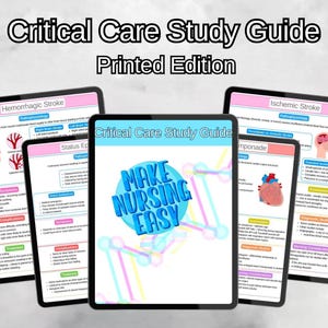 Critical Care Study Guide - Printed Edition