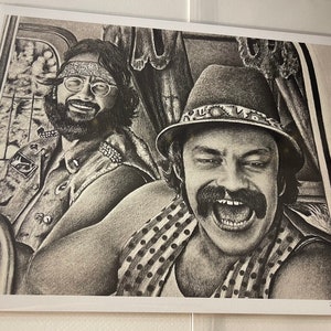 【額縁付き】 cheech&chong チーチョン 2010 A2ポスター Amazon.co.jp: 【額縁付き】 cheech&chong チーチョン 2010 A2