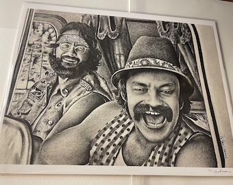 84' Cheech&Chong's チーチ&チョンUSA劇場用ポスター当時 84' Cheech&Chong's チーチ&チョンUSA劇場用ポスター当時