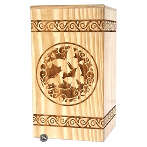 cremation urn for ashes large adult urn woman wood pet urn wooden urn for human ashes