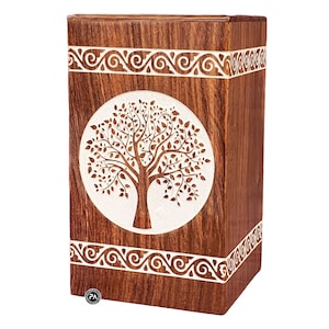cremation urn for ashes large adult urn woman wood pet urn wooden urn for human ashes