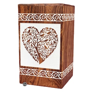 cremation urn for ashes large adult urn woman wood pet urn wooden urn for human ashes