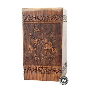 cremation urn for ashes large adult urn woman wood pet urn wooden urn for human ashes