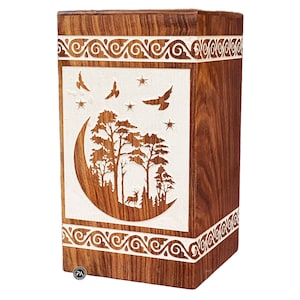 cremation urn for ashes large adult urn woman wood pet urn wooden urn for human ashes