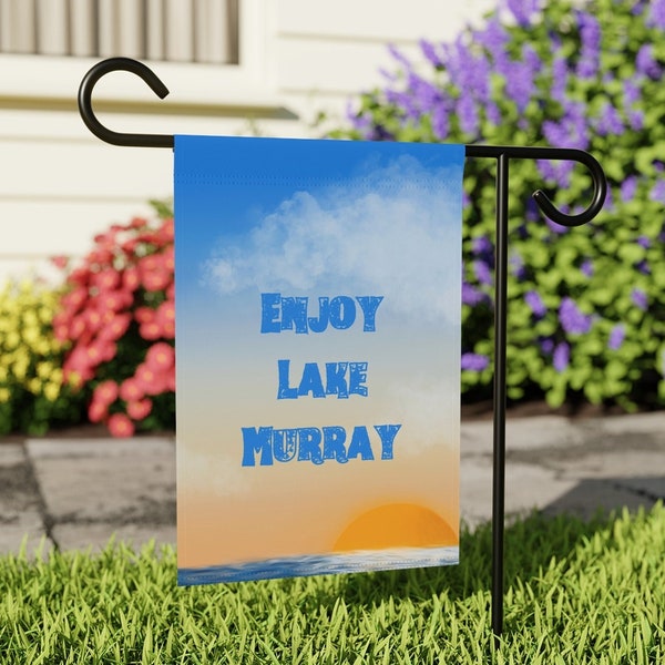 Ski Lake Murray Flag Etsy