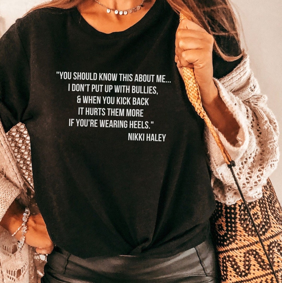Nikki Haley 2024 Tee, Haley 24 T-shirt, Female President, Nikki Haley ...