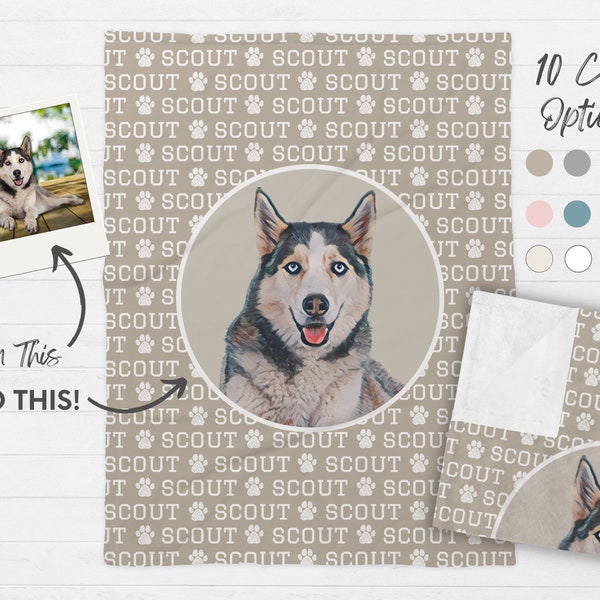 Pet Memorial Blanket Etsy