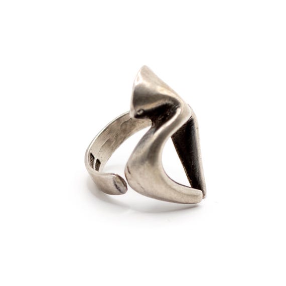 Vintage Matti J. Hyvärinen Finnish Sterling Silver Br… - Gem