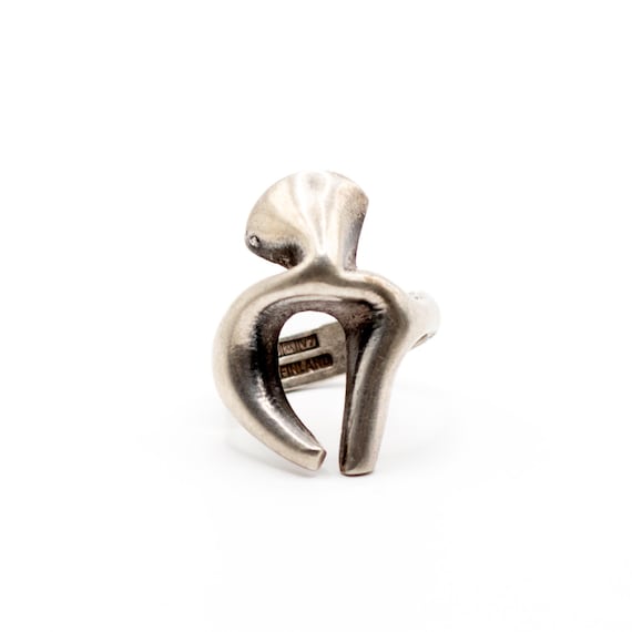 Vintage Matti J. Hyvärinen Finnish Sterling Silver Br… - Gem