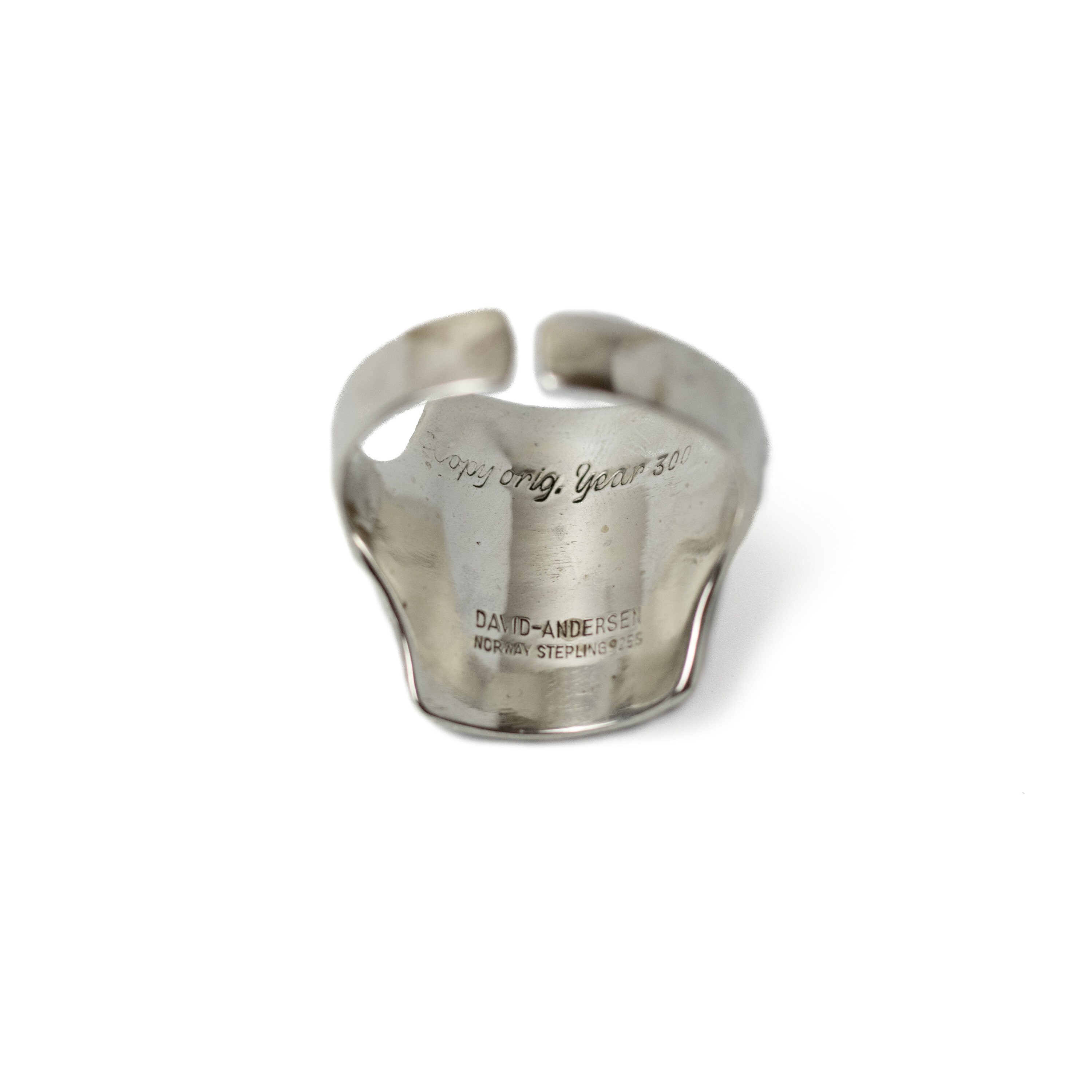 Vintage David-andersen Saga Ring: Norwegian Sterling Silver Viking