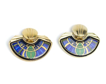 ヴィンテージ希少人気スカラベ MICHAELA FREY エジプト風チョーカー? ヴィンテージ希少人気スカラベ MICHAELA FREY エジプト風チョーカー?