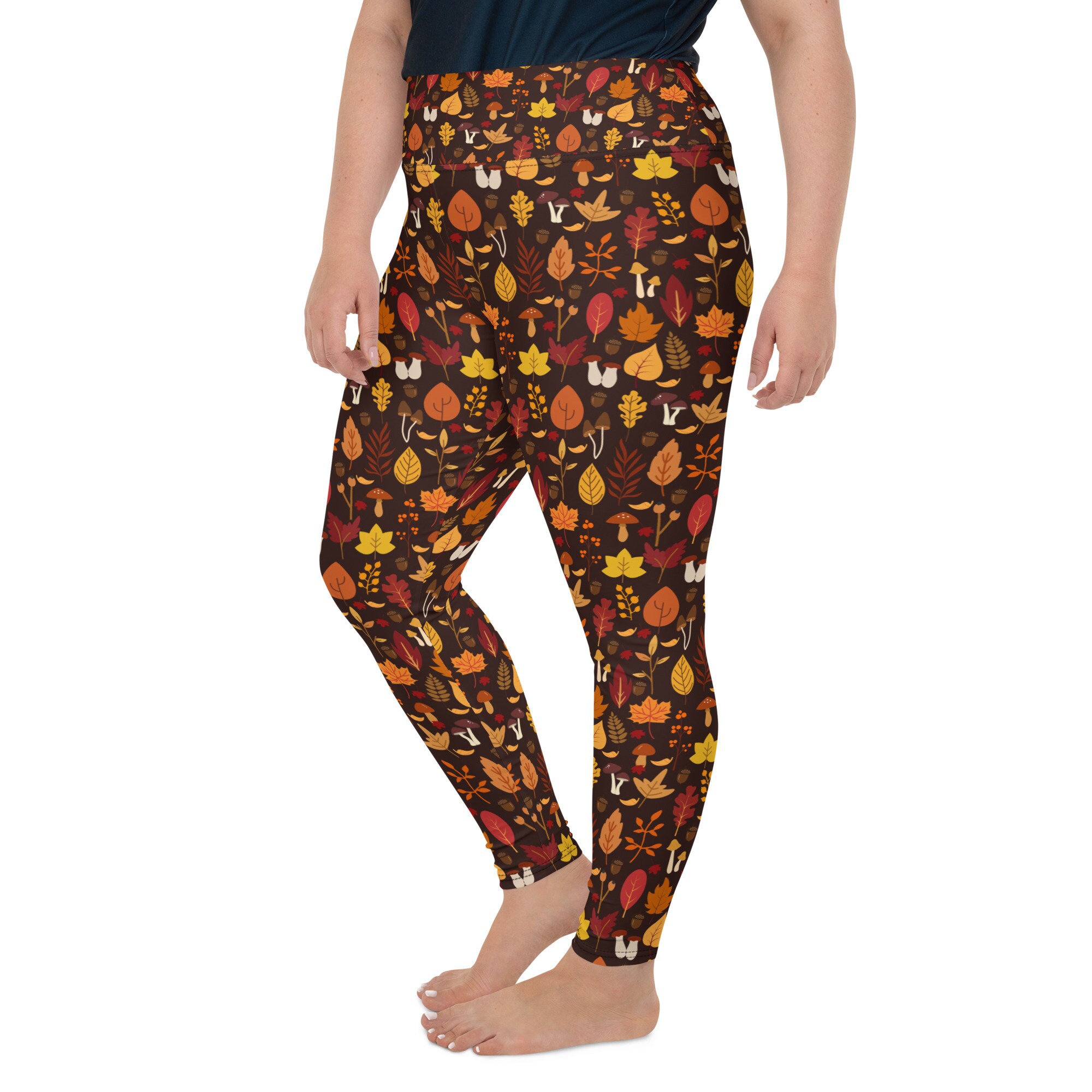 Plus Size Mushroom Tights - Main Image