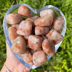 Sunstone Crystal Tumbled Stones