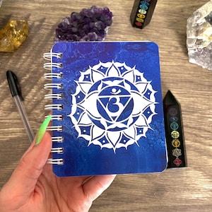 Third Eye Chakra Mini Notebook | Cute Notebooks | Journaling