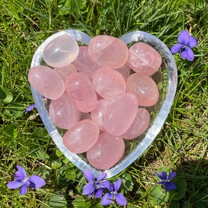 Rose Quartz Tumbled Crystals