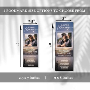 PRINTED Fisherman Memorial Bookmarks | Gone Fishing Poem | Outdoorsman ...