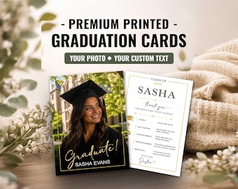 PRINTED Grad Cards/Signs