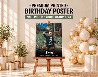 PRINTED Birthday Posters