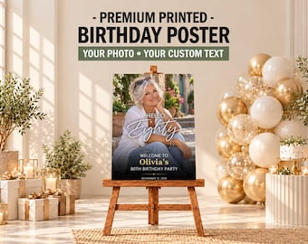 PRINTED Birthday Posters