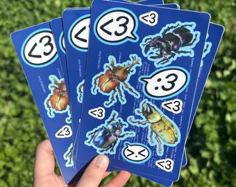 bug!!! sticker sheet
