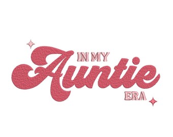 Tante Borduurontwerp, 3 maten, Instant Download