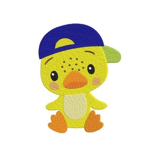 Duck, Duckling Embroidery Design 4 sizes, Instant Download