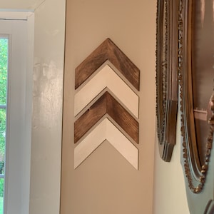 Art Wall Decor - Arrow Wall Art - Wood Arrows - Chevron Arrows - Painted Arrows - Rustic Wall Decor