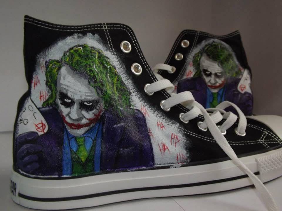 Hand Painted Custom Graphic Shoes Converse Art Etsy