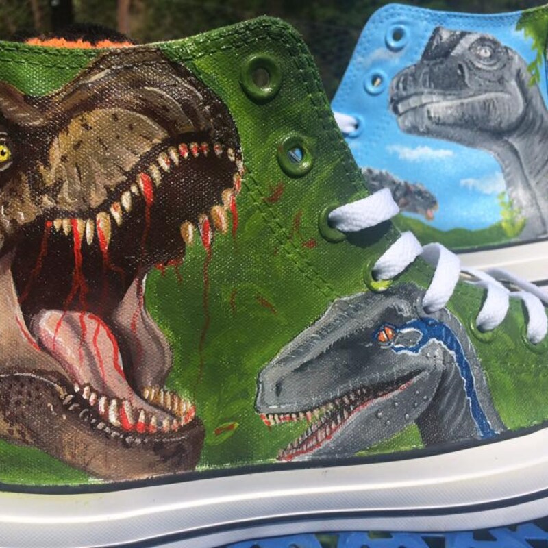 kawhi jurassic park shoes