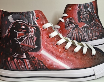 Hand Painted Custom Shoes Converse Art