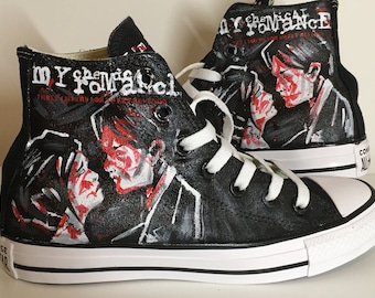 Hand Painted Custom Shoes Converse Art