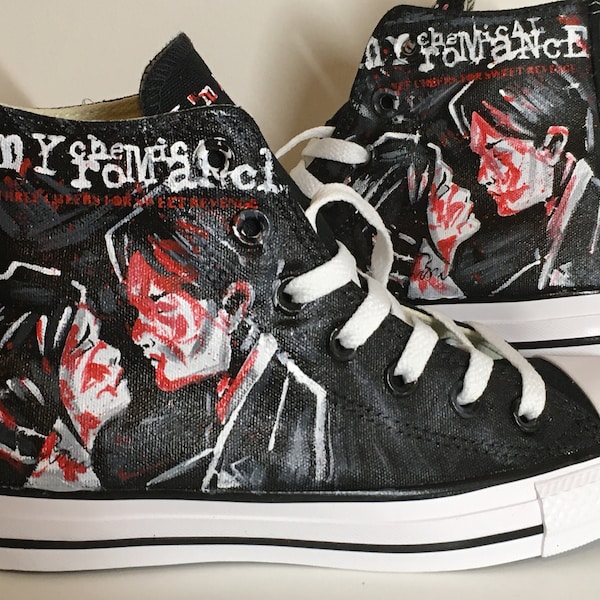 Hand Painted Custom Shoes Converse Art