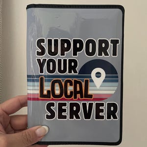 Local Server / Support / Restaurant Server Book / Tip Organizer / Waiter Waitress Book