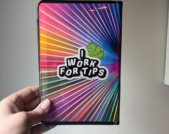Restaurant Server Book: Work for Tips - Unique Design