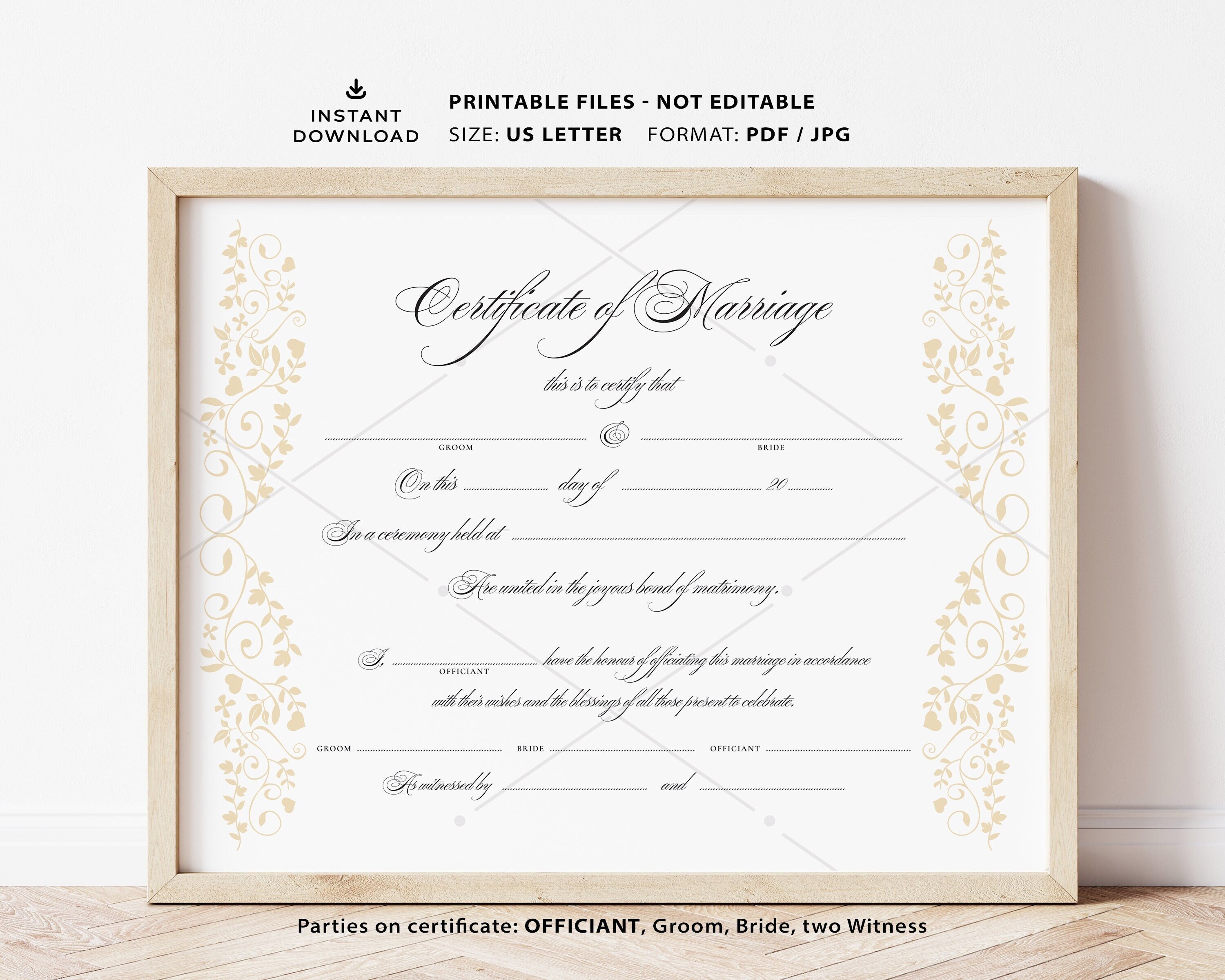 Image 20 for Free Ordination Certificate Template