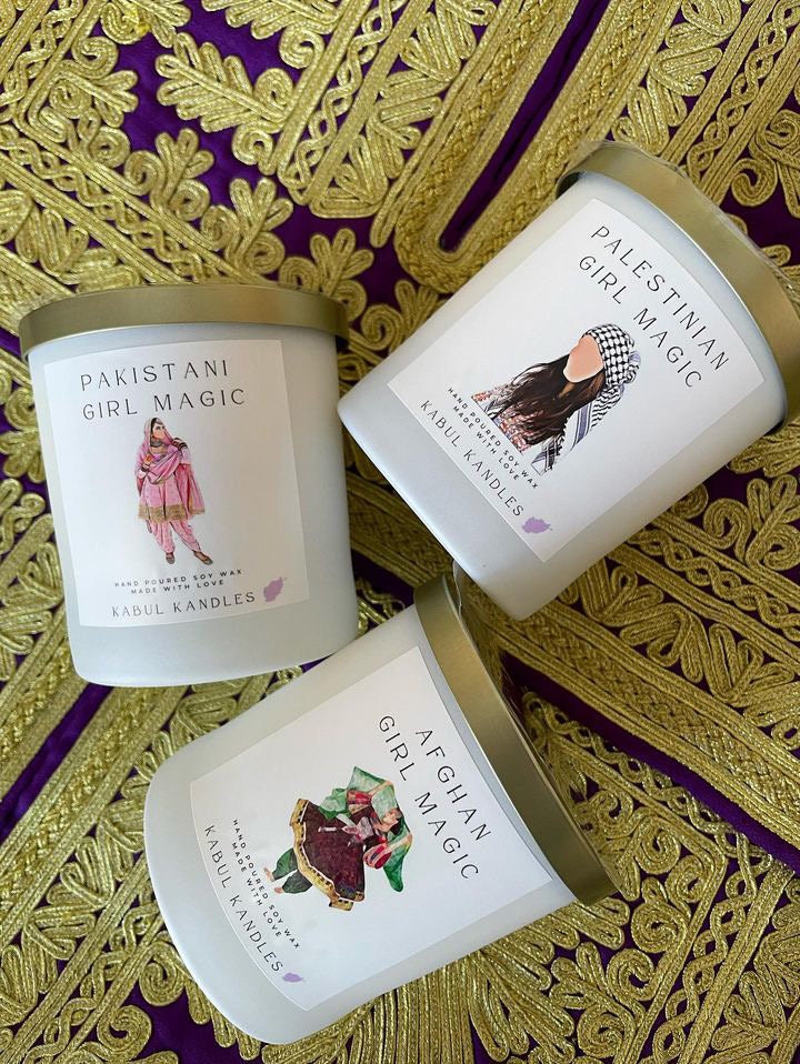 Kabul Kandles Pakistani Girl Magic Candle/ Scented Candle Etsy
